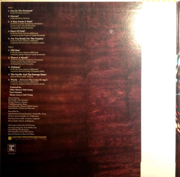 Neil Young – Harvest LP vinyl record, image 2 of 10