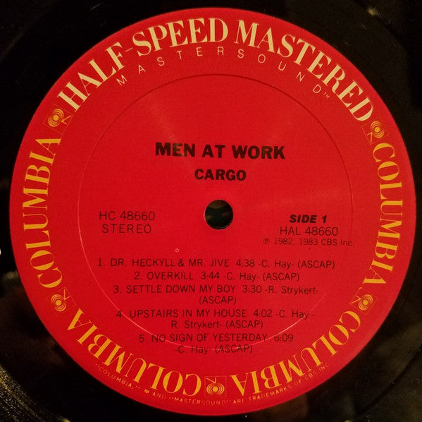 Men At Work – Cargo LP vinyl record, image 3 of 4