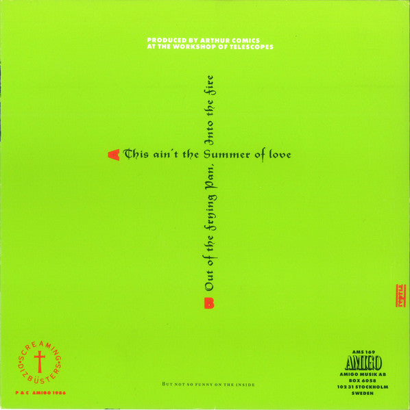 Screaming Dizbüsters – This Ain't The Summer Of Love 7" vinyl record, image 2 of 4