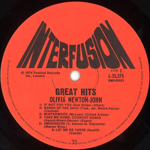 Olivia Newton-John – First Impressions LP vinyl record, image 3 of 6
