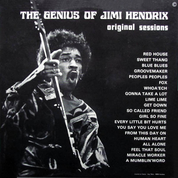 Jimi Hendrix – The Genius Of Jimi Hendrix (Original Sessions) (2xLP) LP vinyl record, image 3 of 7