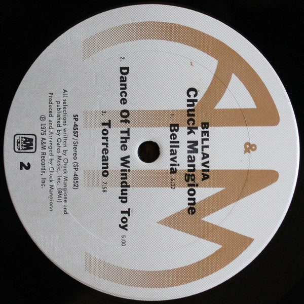 Chuck Mangione – Bellavia LP vinyl record, image 4 of 6