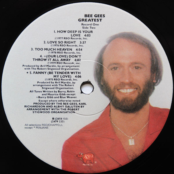 Bee Gees – Greatest (2xLP) LP vinyl record, image 4 of 10