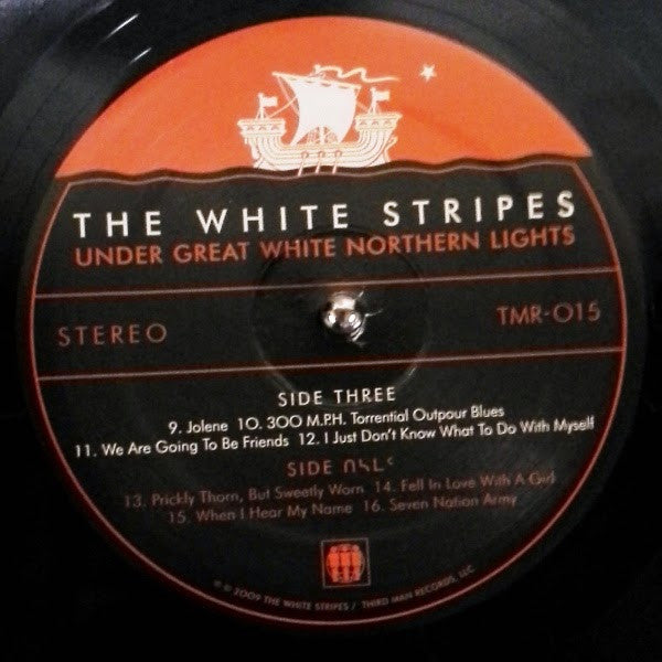 The White Stripes – Under Great White Northern Lights (2xLP) LP vinyl record, image 3 of 8