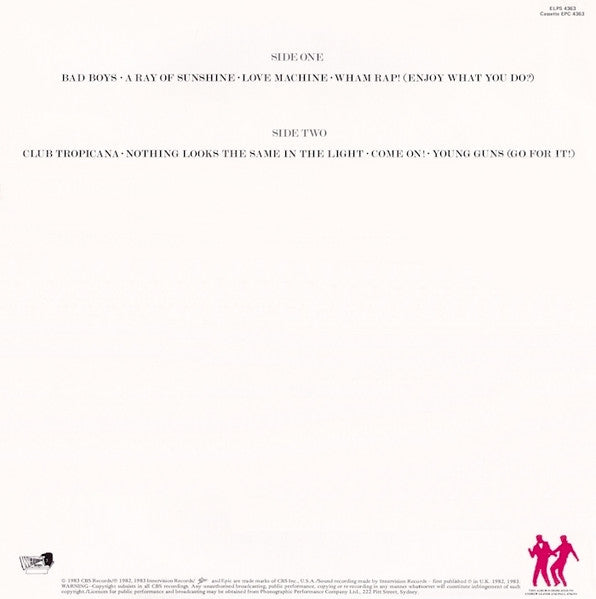 Wham! – Fantastic LP vinyl record, image 2 of 8
