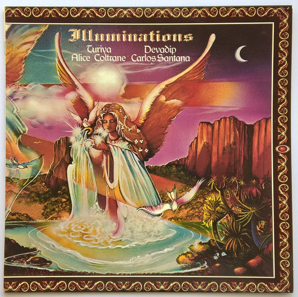 Carlos Santana, Alice Coltrane – Illuminations LP vinyl record, image 1 of 5