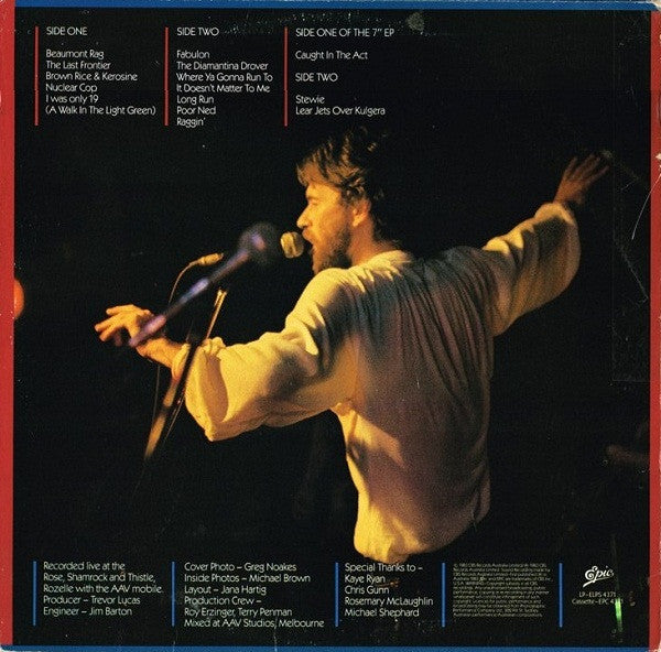 Redgum – Caught In The Act LP vinyl record, image 2 of 8