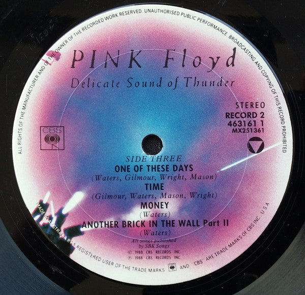 Pink Floyd – Delicate Sound Of Thunder (2xLP) LP vinyl record, image 7 of 10