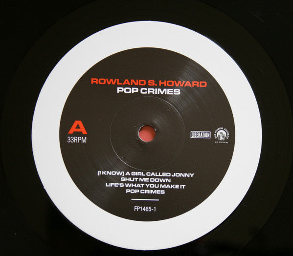 Rowland S. Howard – Pop Crimes LP vinyl record, image 3 of 7