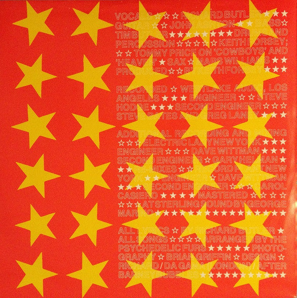 The Psychedelic Furs – Mirror Moves LP vinyl record, image 5 of 6
