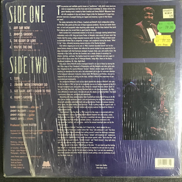 Hank Crawford, Jimmy McGriff – On The Blue Side LP vinyl record, image 2 of 3