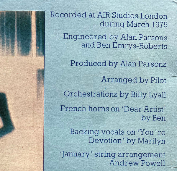Pilot – Second Flight LP vinyl record, image 3 of 8