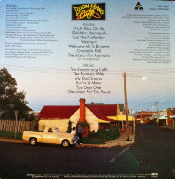 John Williamson – Boomerang Café LP vinyl record, image 6 of 6