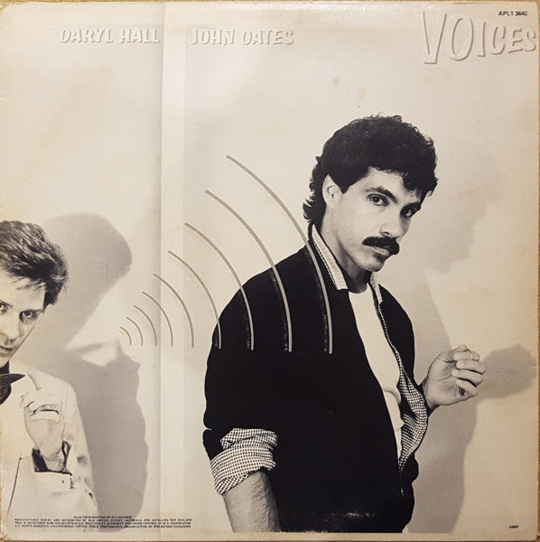 Daryl Hall & John Oates – Voices LP vinyl record, image 2 of 6