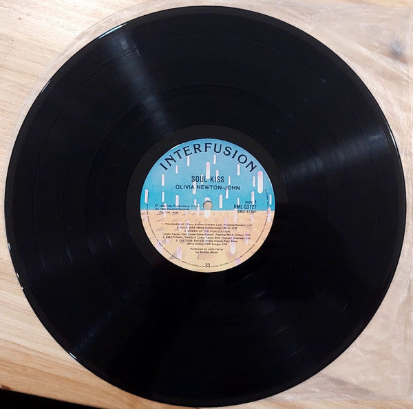 Olivia Newton-John – Soul Kiss LP vinyl record, image 4 of 5