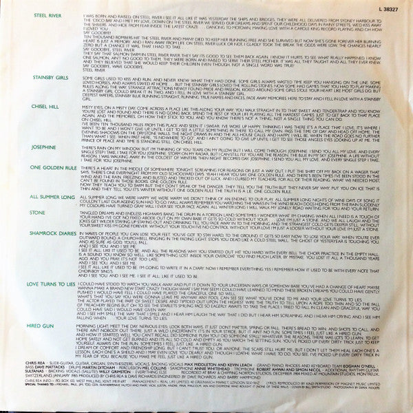 Chris Rea – Shamrock Diaries LP vinyl record, image 6 of 6