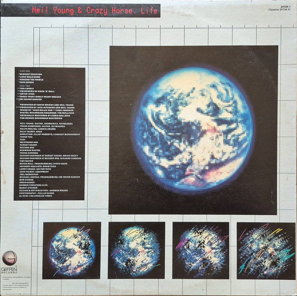 Neil Young, Crazy Horse – Life LP vinyl record, image 2 of 4