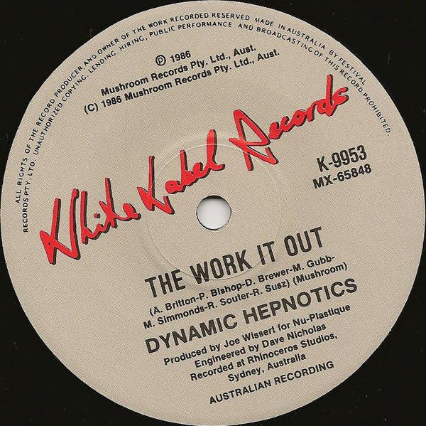 The Dynamic Hepnotics – On Our Way Now 7" vinyl record, image 4 of 4