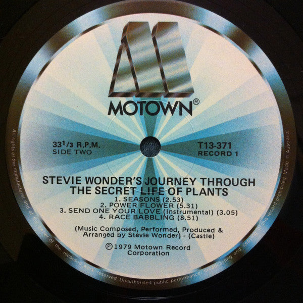 Stevie Wonder – Journey Through The Secret Life Of Plants (2xLP) LP vinyl record, image 5 of 10