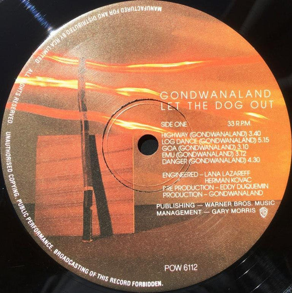 Gondwanaland Project – Let The Dog Out LP vinyl record, image 3 of 4