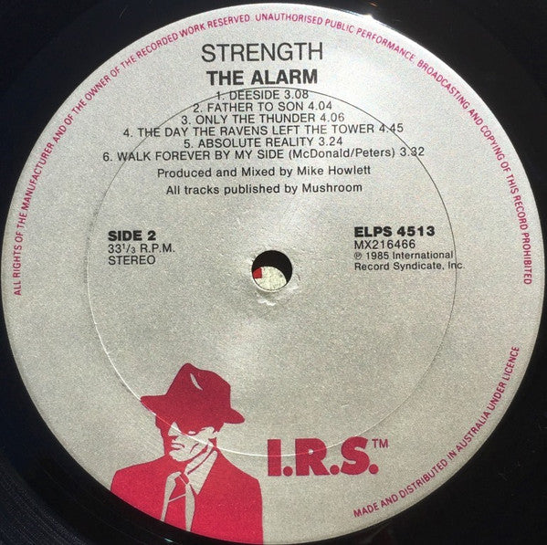 The Alarm – Strength LP vinyl record, image 4 of 6