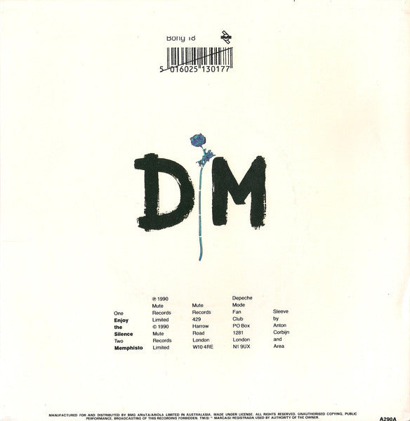 Depeche Mode – Enjoy The Silence 7" vinyl record, image 2 of 5