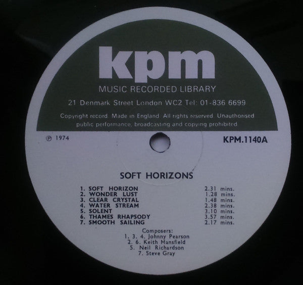 Various – Soft Horizons LP vinyl record, image 3 of 4