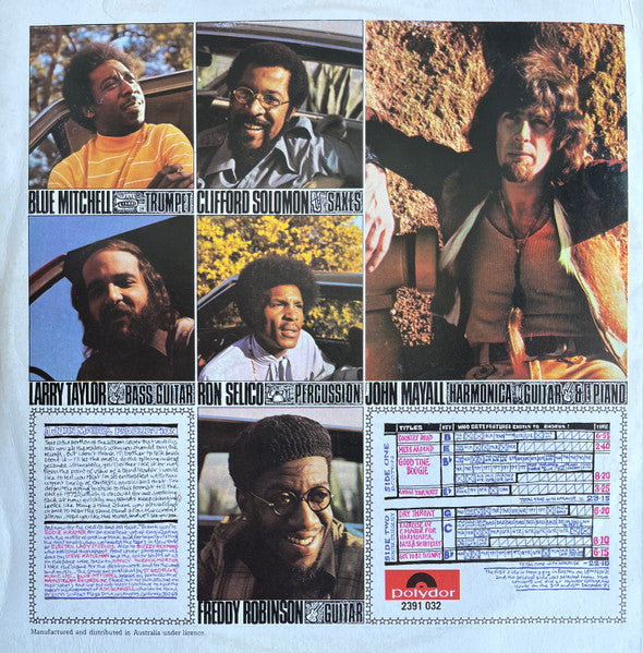 John Mayall – Jazz Blues Fusion LP vinyl record, image 3 of 5