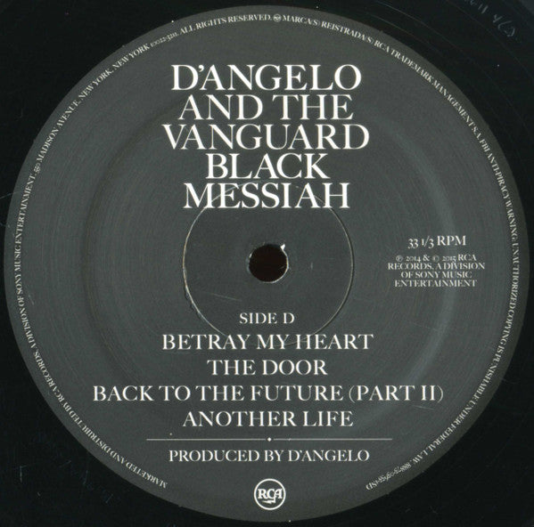 D'Angelo, The Vanguard – Black Messiah (2xLP) LP vinyl record, image 7 of 10