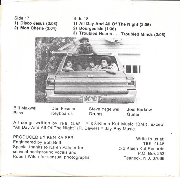 The Clap – Catch The Clap 7" vinyl record, image 2 of 4