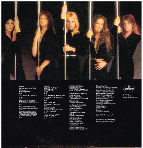 The Runaways – Queens Of Noise LP vinyl record, image 2 of 4