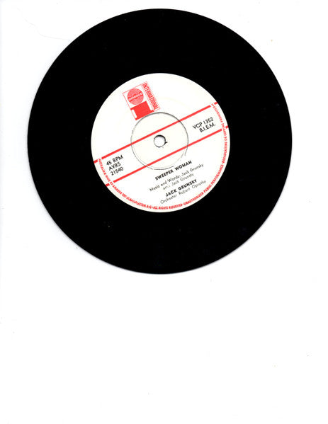 Jack Grunsky – Catherine/Sweeper Woman 7" vinyl record, image 3 of 3