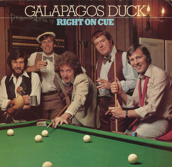 Galapagos Duck – Right On Cue LP vinyl record, image 1 of 4