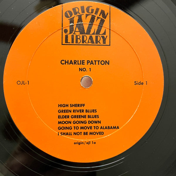 Charley Patton – The Immortal Charlie Patton Number 1 LP vinyl record, image 3 of 4