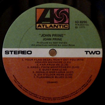 John Prine – John Prine LP vinyl record, image 4 of 4