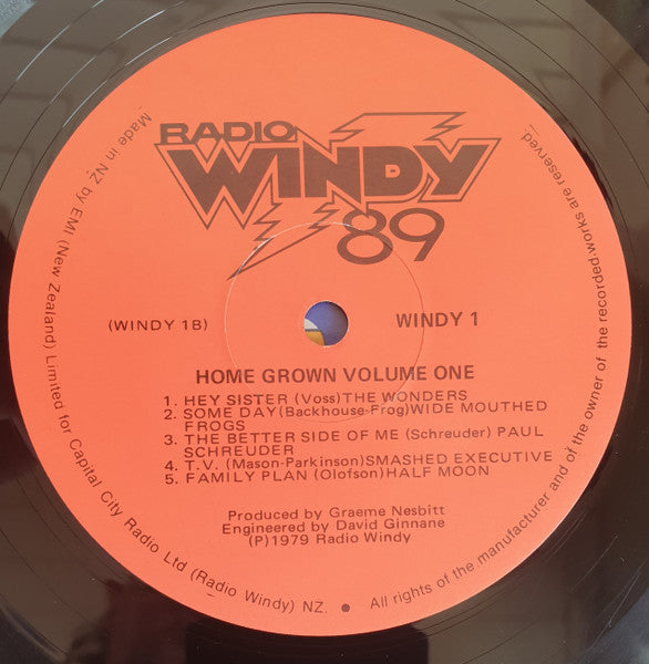 Various – Home Grown Volume One LP vinyl record, image 4 of 4