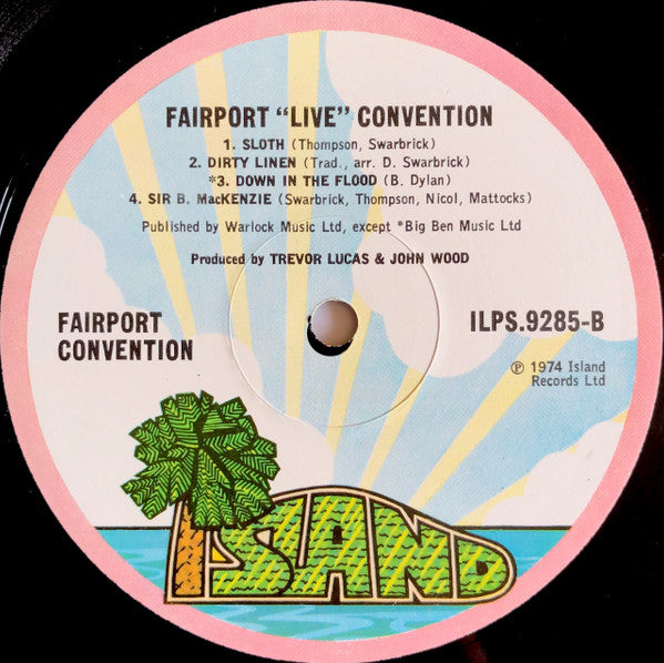 Fairport Convention – Fairport Live Convention LP vinyl record, image 4 of 6
