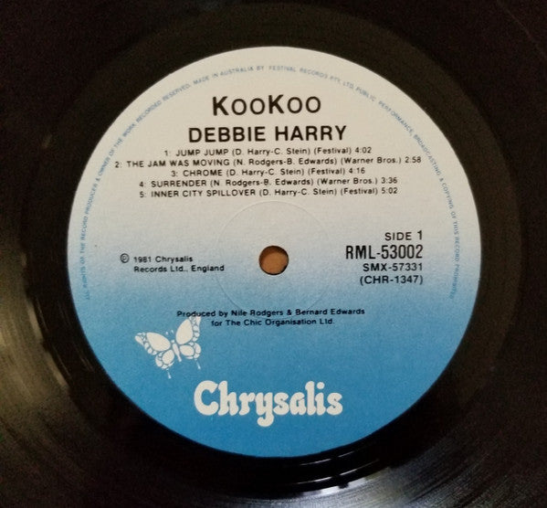 Deborah Harry – KooKoo LP vinyl record, image 3 of 6