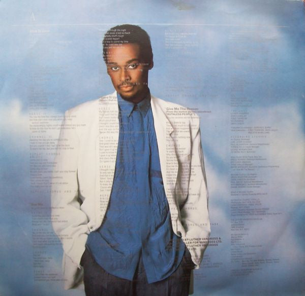Luther Vandross – Give Me The Reason LP vinyl record, image 4 of 6