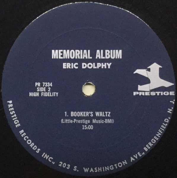 Eric Dolphy, Booker Little – Memorial Album Recorded Live At The Five Spot LP vinyl record, image 4 of 4