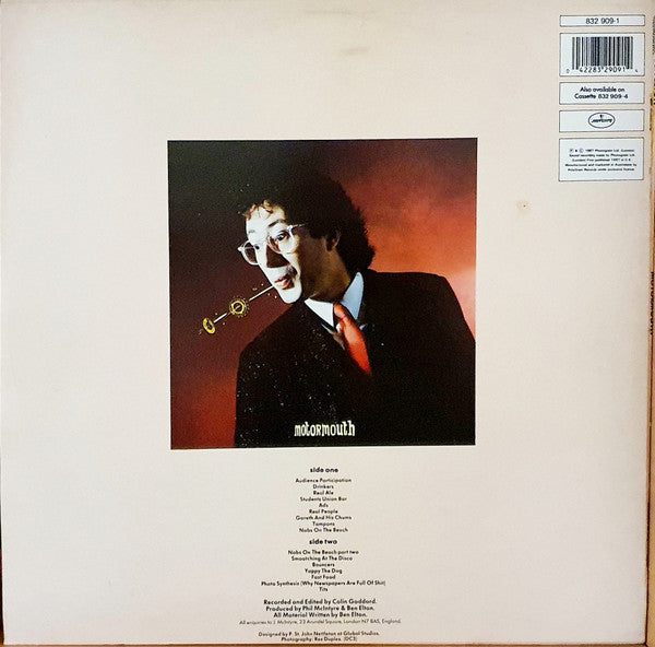 Ben Elton – Motormouth LP vinyl record, image 2 of 7
