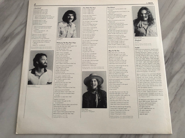 The Ozark Mountain Daredevils – Don't Look Down LP vinyl record, image 4 of 6
