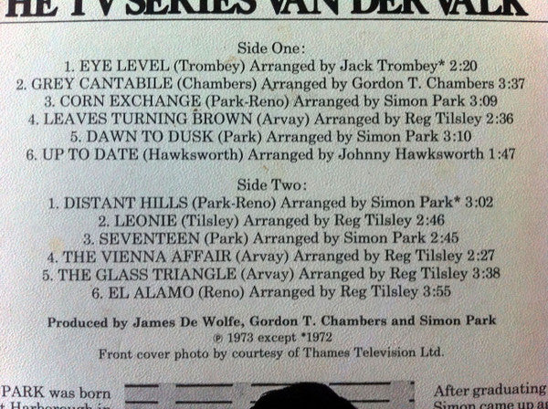 The Simon Park Orchestra – Eye Level LP vinyl record, image 3 of 6