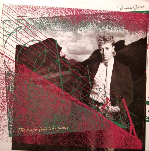 Brian Setzer – The Knife Feels Like Justice LP vinyl record, image 1 of 10