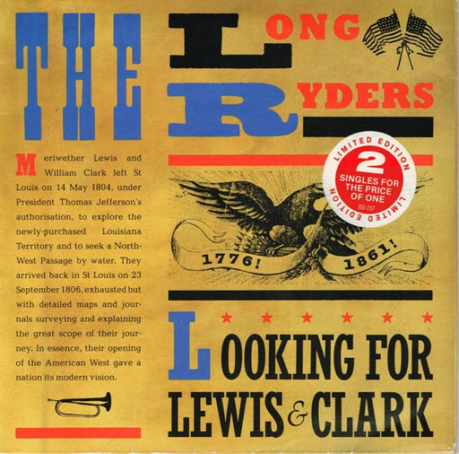 The Long Ryders – Looking For Lewis & Clark (2x7") 7" vinyl record, image 1 of 6