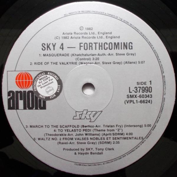 Sky – Sky 4 Forthcoming LP vinyl record, image 3 of 8