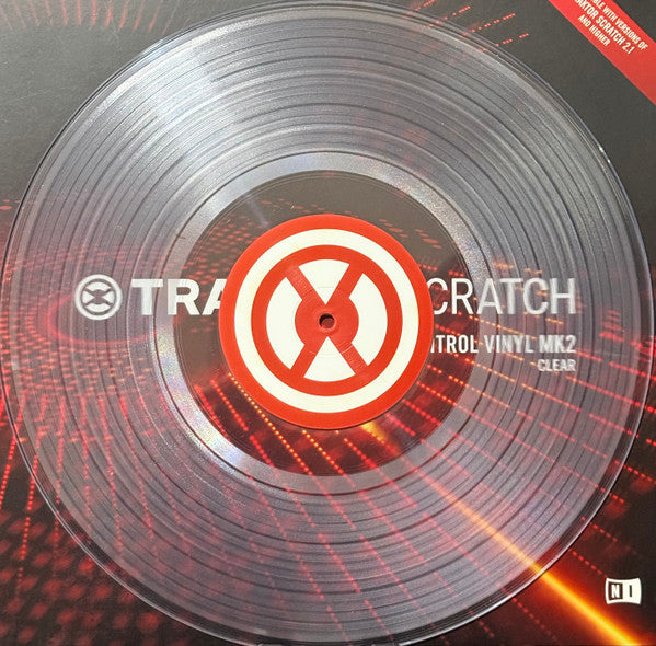 No Artist – Traktor Scratch Control Vinyl MK2 Clear 12" vinyl record, image 4 of 4