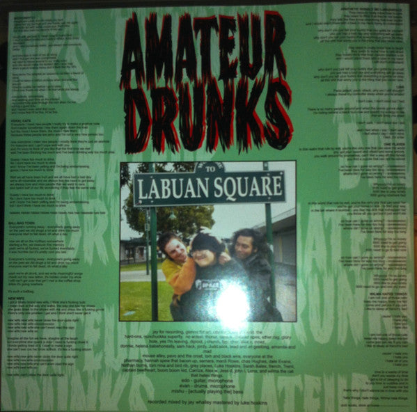 Chinese Burns Unit, Amateur Drunks – Chinese Burns Unit / Amateur Drunks LP vinyl record, image 5 of 7