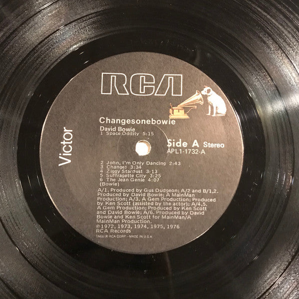 David Bowie – ChangesOneBowie LP vinyl record, image 3 of 4