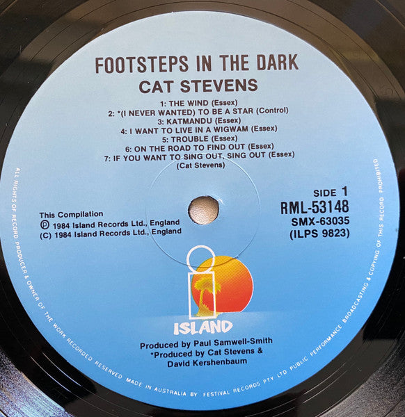 Cat Stevens – Footsteps In The Dark - Greatest Hits Vol. 3 LP vinyl record, image 3 of 6